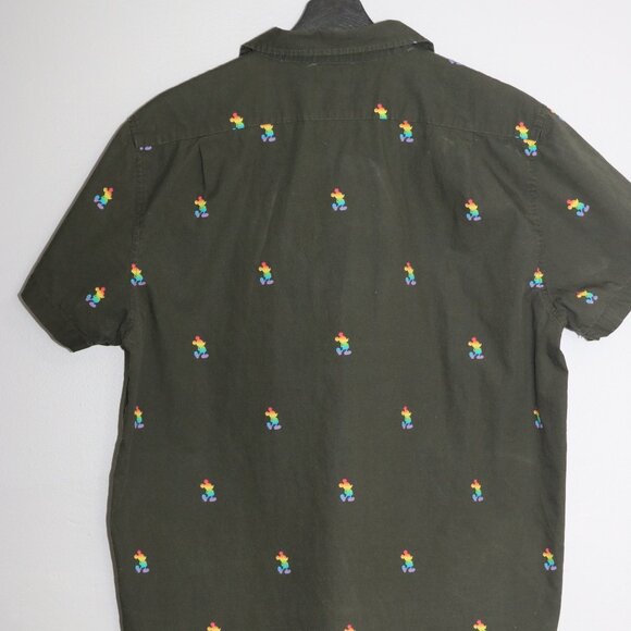 Disney Pride Button-Down Shirt – Great Condition- Size Large - Picture 2 of 4